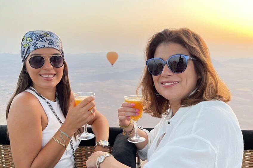 Viator Exclusive Private Sunrise Balloon Ride with Royal Breakfast on board