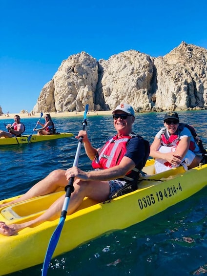 Glass-Bottom Kayak Excursion & Snorkeling at the Arch