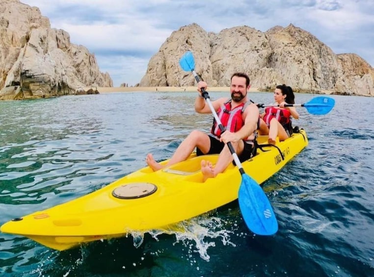 Glass-Bottom Kayak Excursion & Snorkeling at the Arch