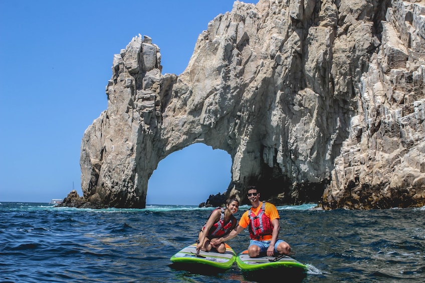 Paddleboarding & Snorkeling at the Arch