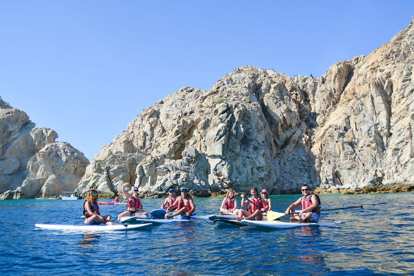 Paddle boarding & Snorkeling at the Arch