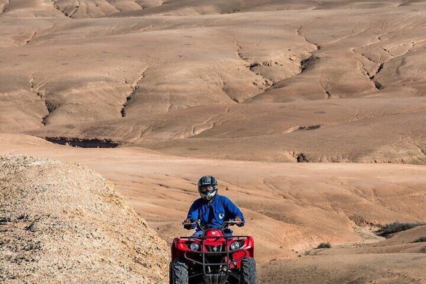 Half day quad in lake Lalla takerkoust