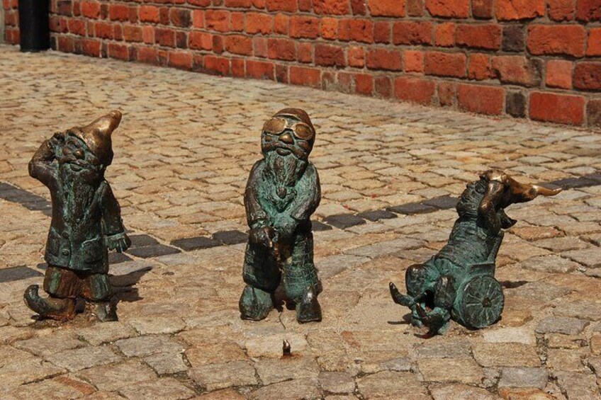 The Dwarfs of Wroclaw, while a recent phenomenon, have become a symbol of Wroclaw and to date there are well over 300 found throughout the city.