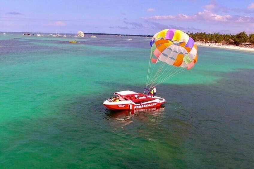 Parasailing adventure in punta cana