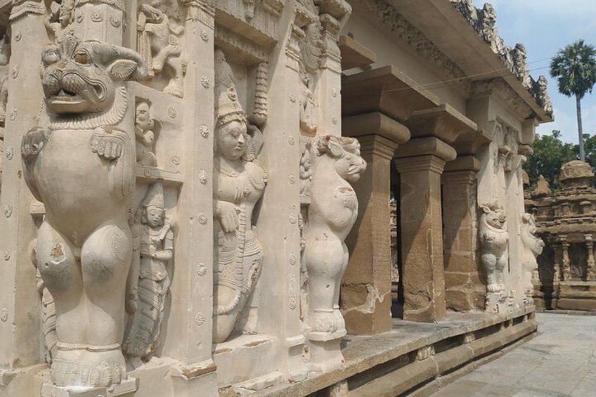 2 Days Kanchipuram Mahabalipuram Private Tour from Bangalore