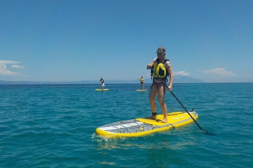 Guided stand up paddle (SUP) lesson and tour