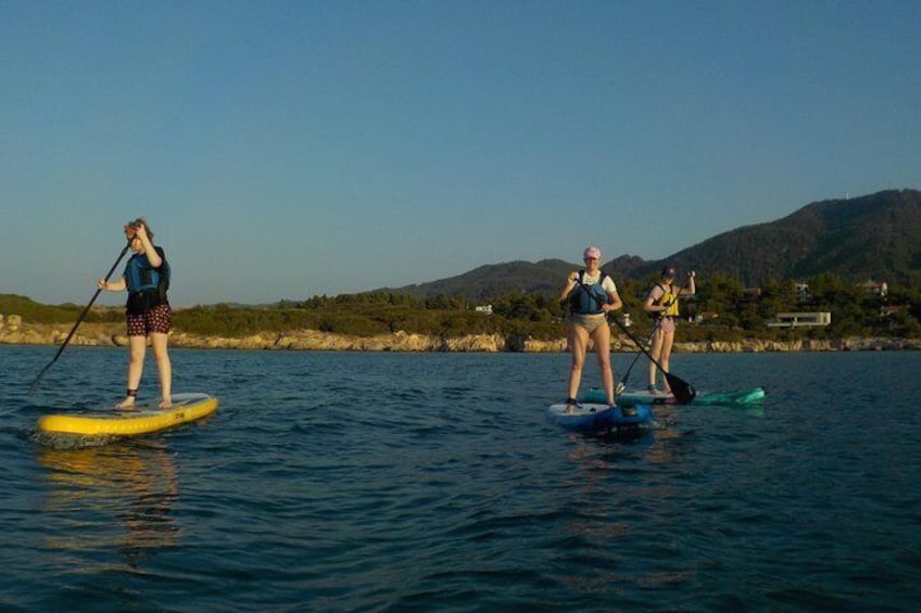 Guided stand up paddle (SUP) lesson and tour