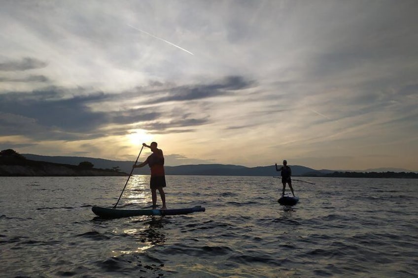 Guided stand up paddle (SUP) lesson and tour