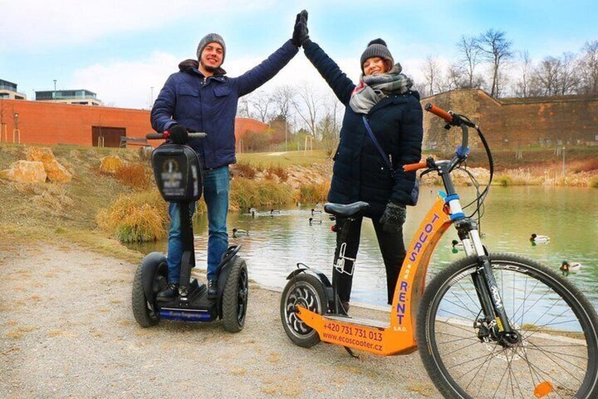 Half-Day Segway and E-Scooter tour2