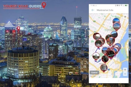 APP Self-Guided Tours Montreal med Audioguide