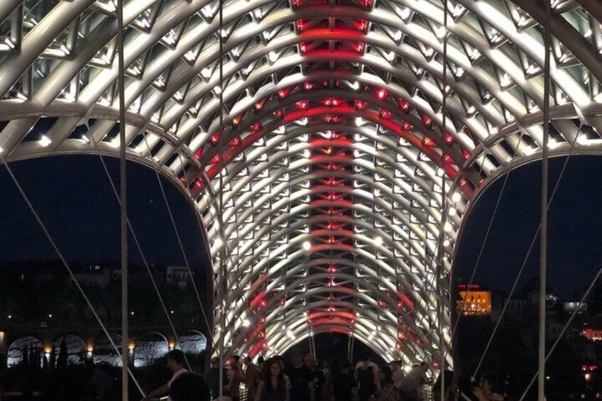 Bridge of Peace at Tbilisi, Georgia