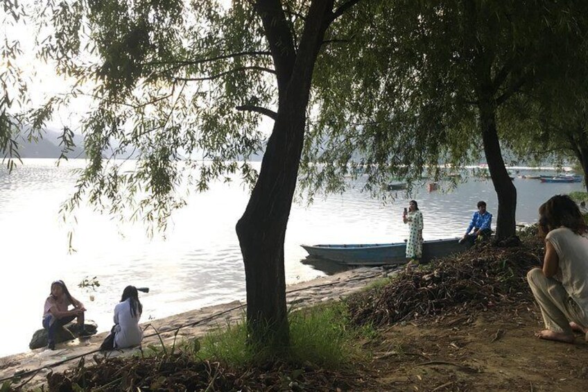 Fewa Lake Beautiful view