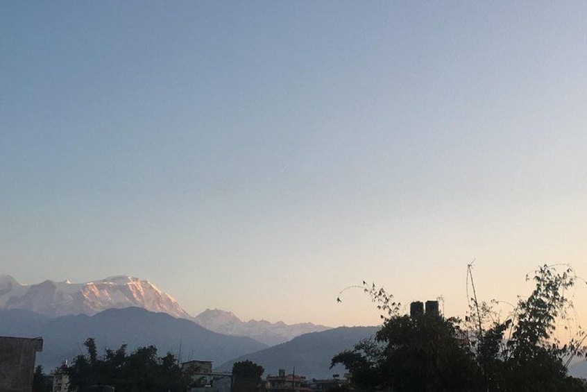 Sunrise over Mt. Annapurna