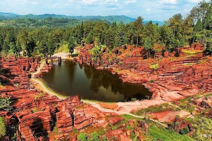 Day Tour for Furong Ancient Town and Red Stone Forest National Geological P...