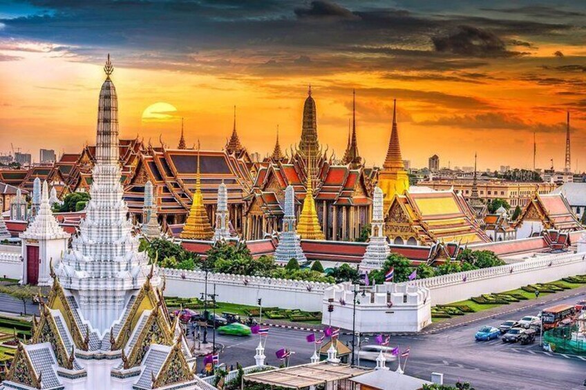 Bangkok Famous Landmarks : Shore Excursion from Khlong Toei Port