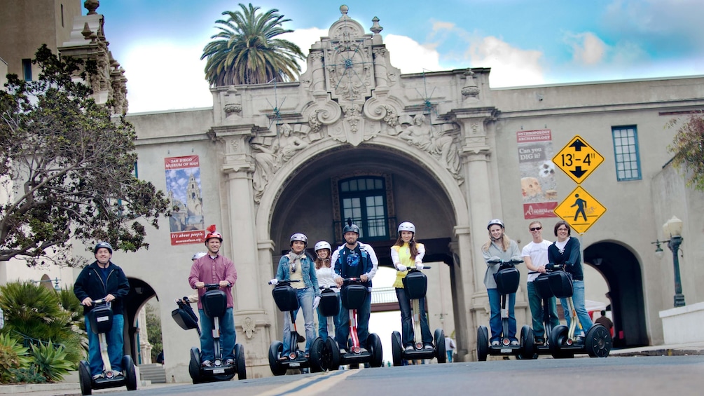 Group on Balboa Park Segway Tour in San Diego 