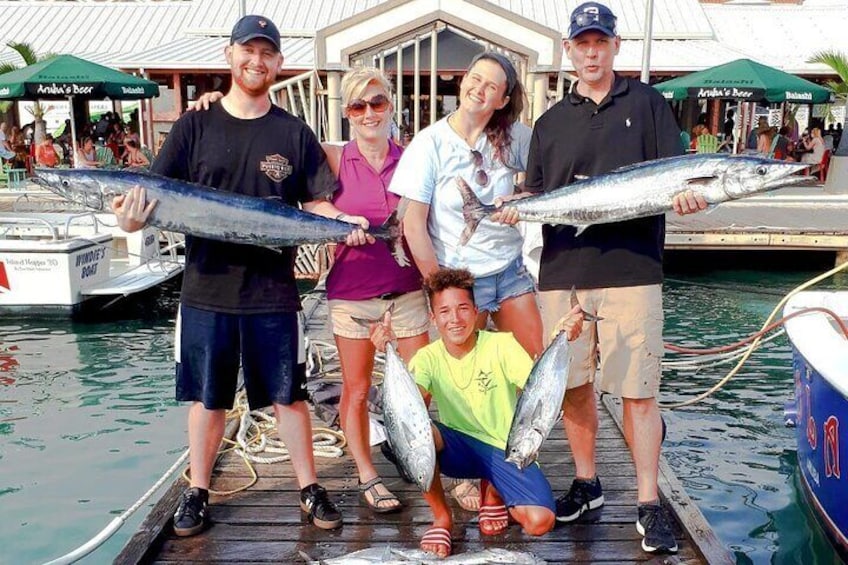 Carla Charters specializing in fishing charters for beginning and experienced anglers alike. We catch wahoo, tuna, Mahi Mahi and more.