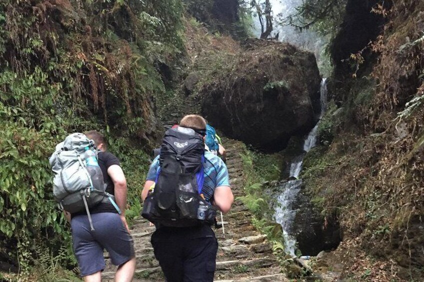 Way to Ghandruk