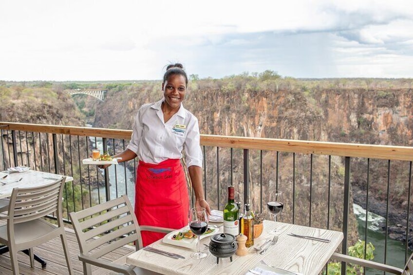 Lookout Cafe (Lunch or Dinner) – Victoria Falls
