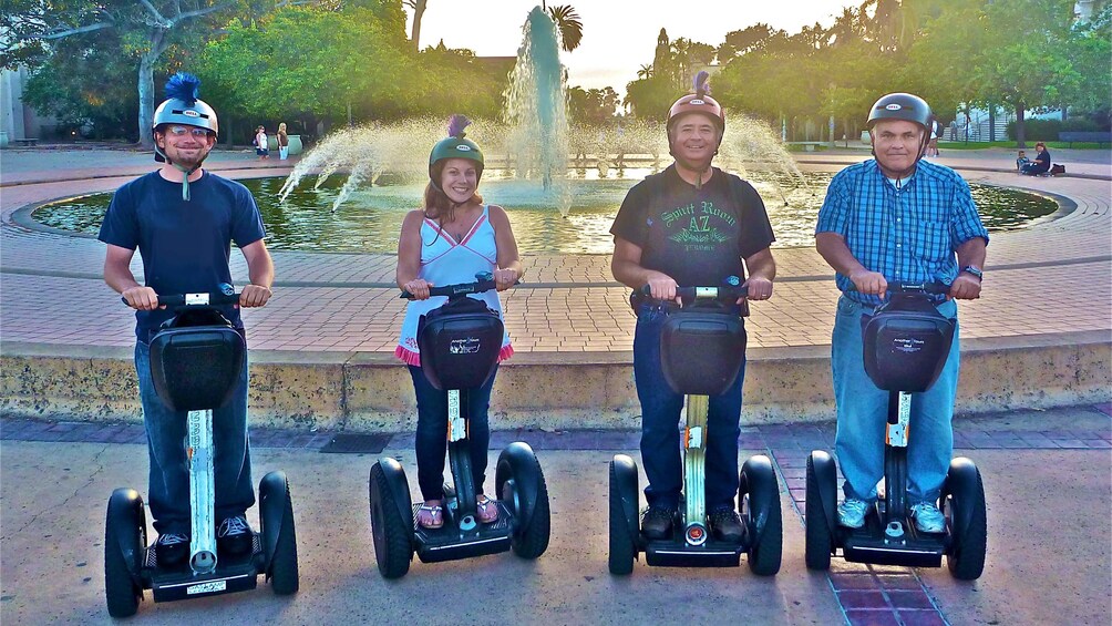 Group on a Private Gaslamp Quarter Segway Tour in San Diego 