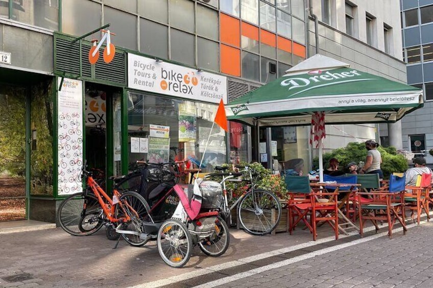 Bike-and-Relax New Location Madach Square (Jewish Quarter)