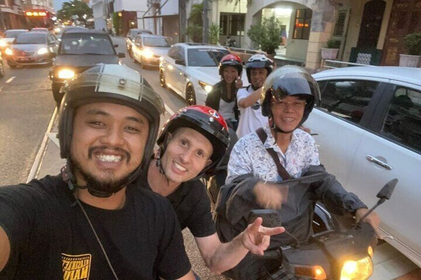 Penang's Night Eat-Venture Vespa Food Tour by Vespalicious