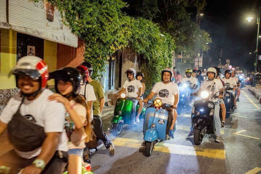 Penang's Night Eat-Venture Vespa Food Tour by Vespalicious