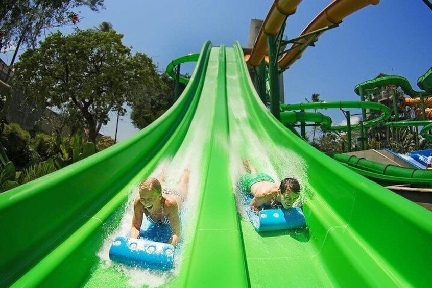 Waterbom Park Bali Ticket with Private Hotel Transfer