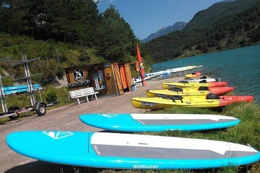 Hire of Kayak and Paddle Surf in La llosa del cavall
