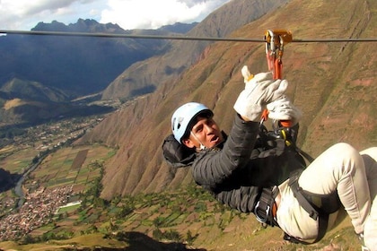 Zipline in Chinchero (Sacred Valley of the Incas)