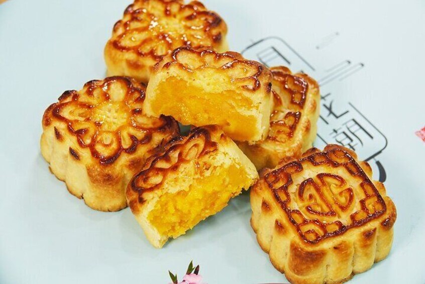 Hong Kong gourmet baking experience class: Hong Kong-style egg tart + custard mooncake