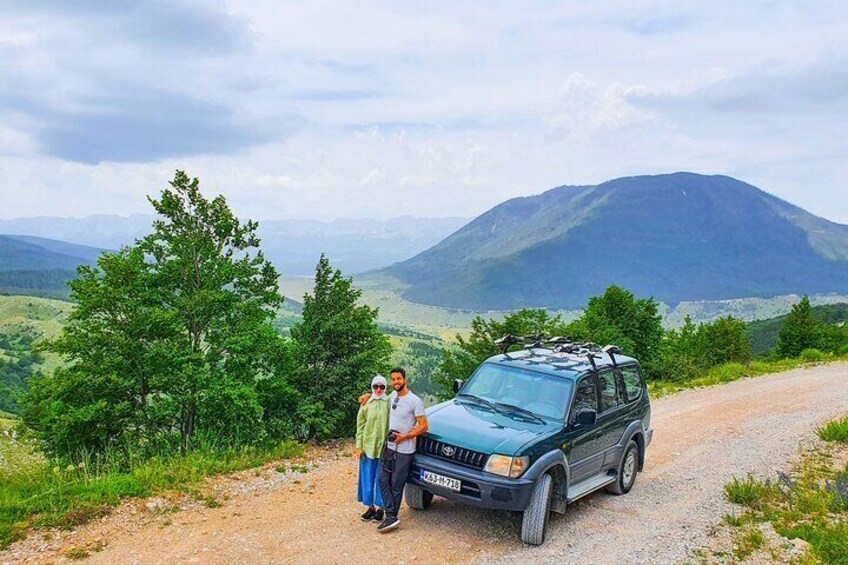 Olympic Mountains 4x4 Photo Safari Tour from Sarajevo