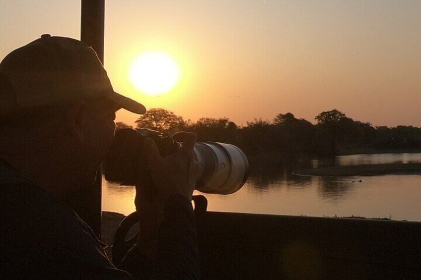 Sunset in Kruger with Safaria