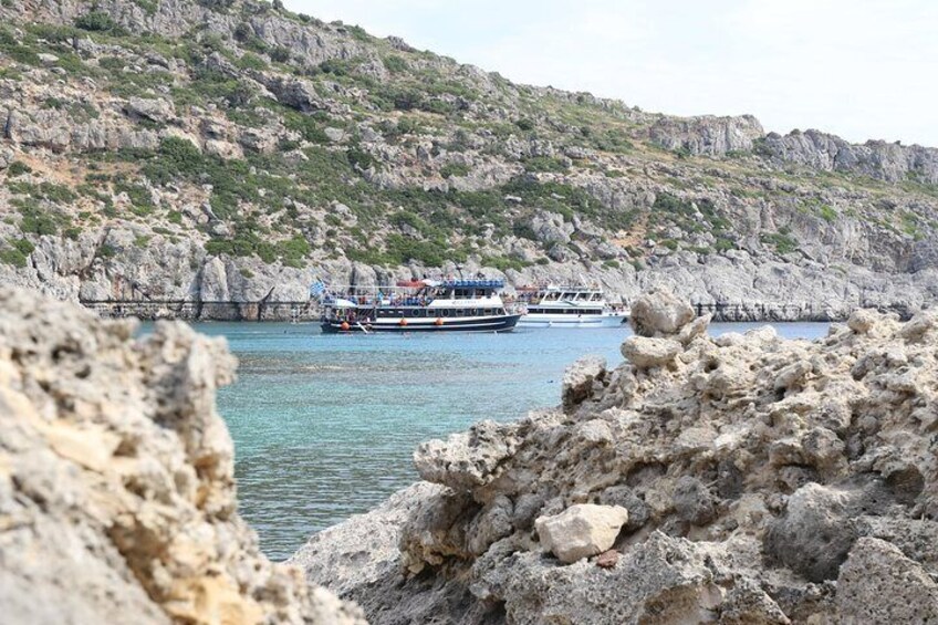 Lindos Day Cruise from Rhodes Town with Swimming stops and Hotel Transfers