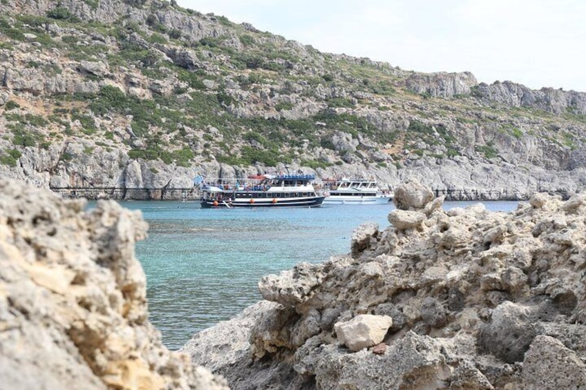 Lindos Day Cruise from Rhodes Town with Swimming stops and Hotel Transfers