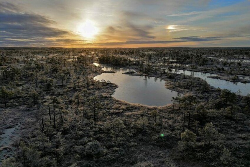 Sunset at Kemeri National Park