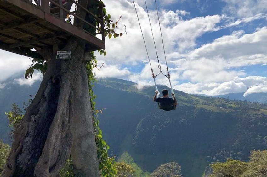End of the world swing, Baños-Ecuador