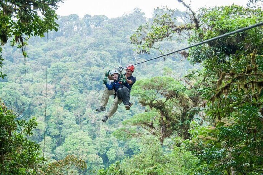 Monteverde Combo: Cable Car, Zipline, Hanging Bridges