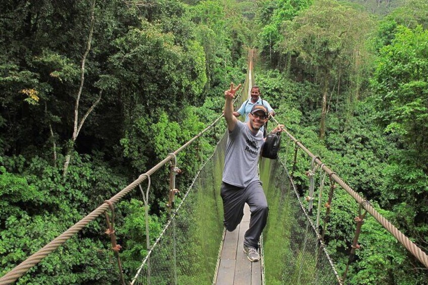 Combo Tour: Extreme Zipline + Thermal Spa in Arenal