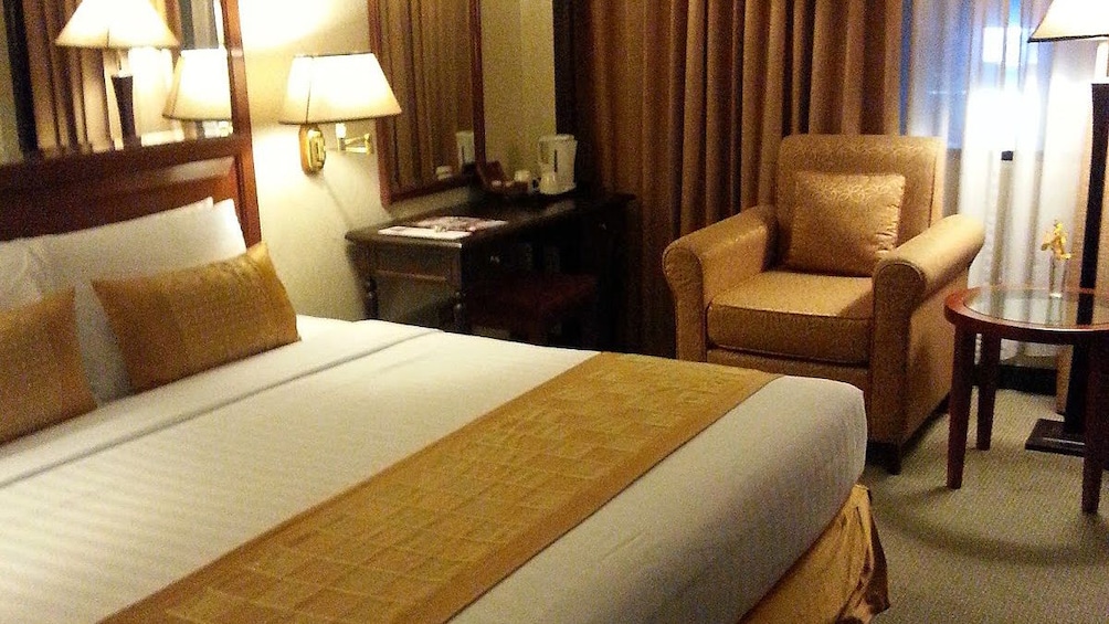 hotel room interior in bangkok