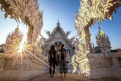 Chiang Rai One Day: Hot Spring,White Temple, GoldenTriangle