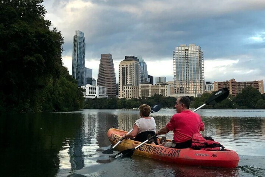 Congress Avenue Bat Bridge Kayak Tour in Austin