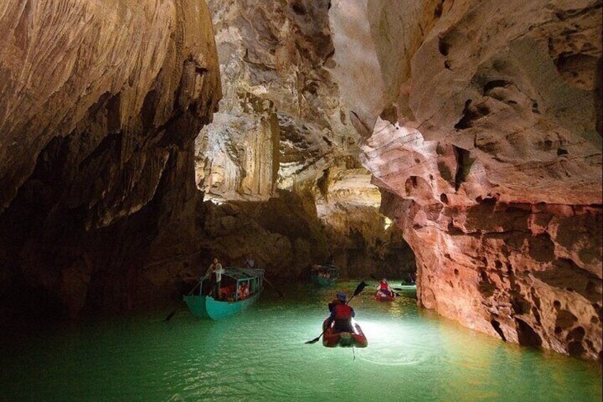 Phong Nha Cave Kayak Tour 1 Day
