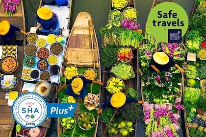 Khlong Lat Mayom & Taling Chan Local Floating Markets Tour (Multi Languages...
