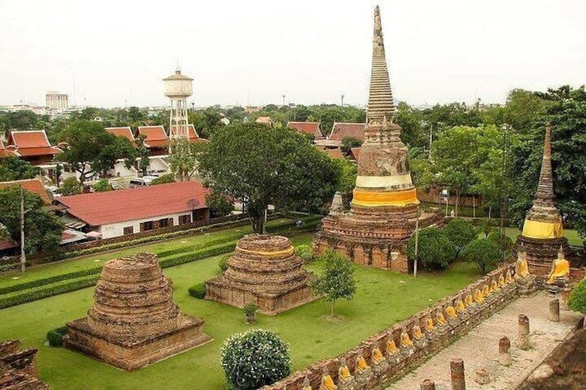 Rolls Royce at Heritage Site - Ayutthaya Tour by RollsRoyce Ghost Multi language