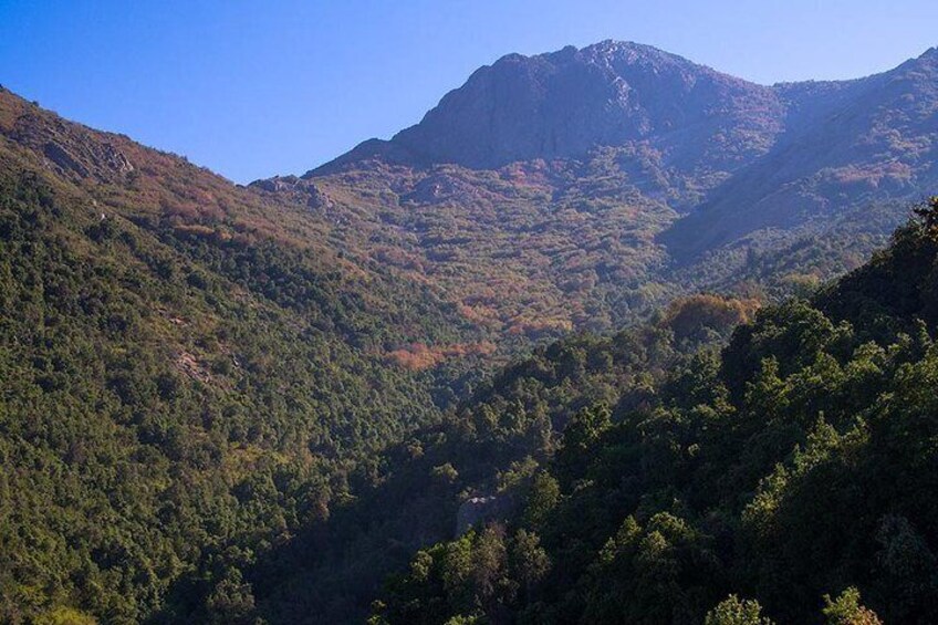 La Campana ascent from Santiago