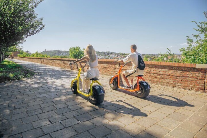 Guided Tours in Budapest on MonsteRoller e-Scooter