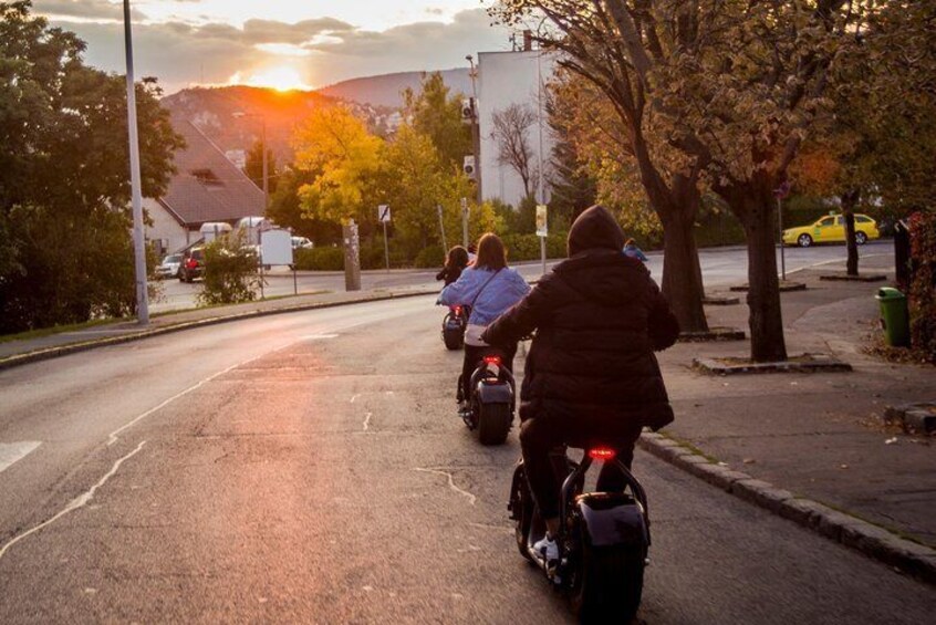 Guided Tours in Budapest on MonsteRoller e-Scooter