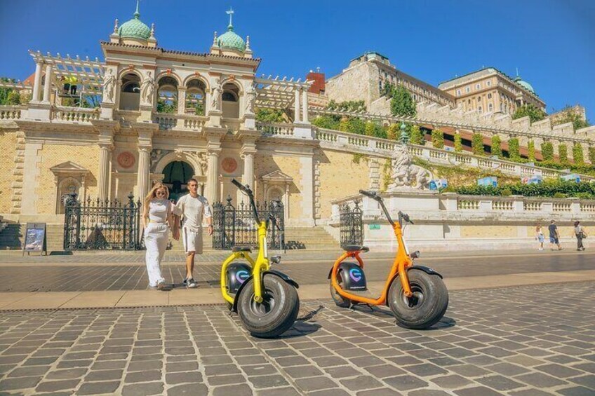 Guided Tours in Budapest on MonsteRoller e-Scooter