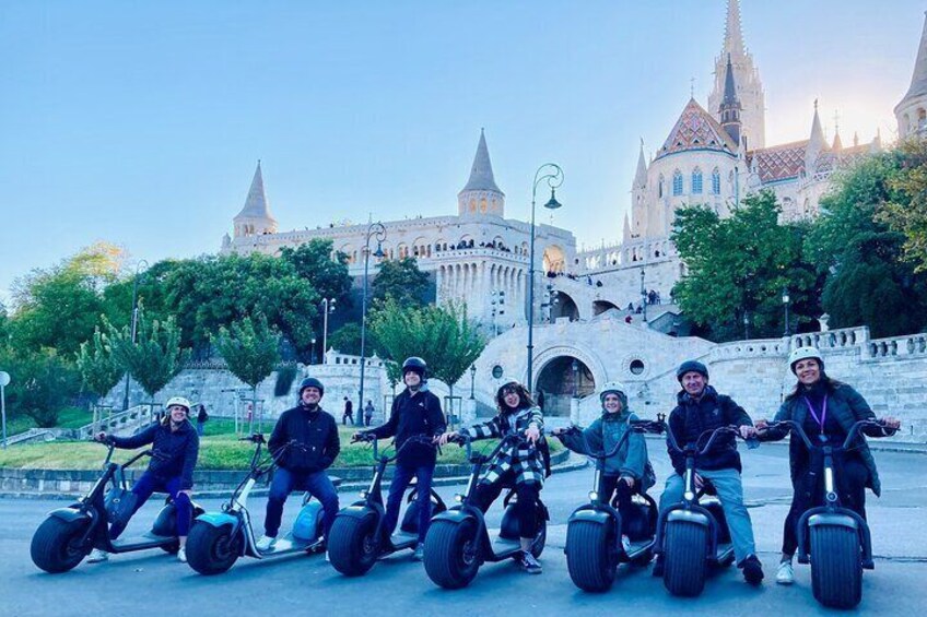 Guided Tours in Budapest on MonsteRoller e-Scooter